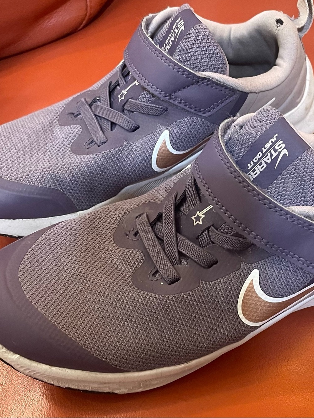 Nike Purple Kids Star Runner 3 sneakers
